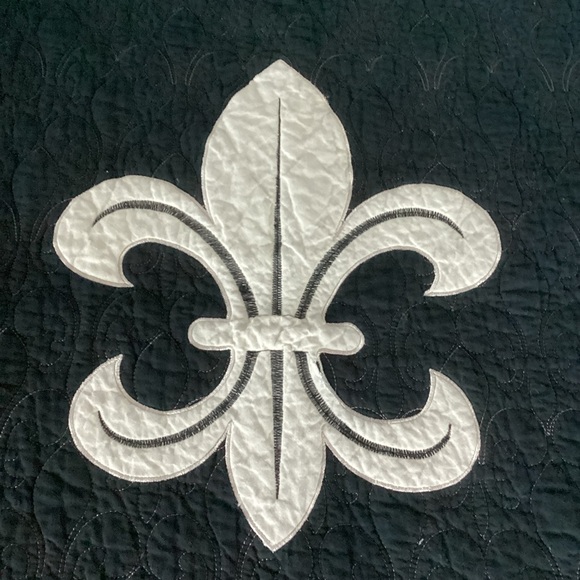 Donna Sharp Fleur-Di-Lis Quilt Bedding Set - Full - Picture 8 of 13